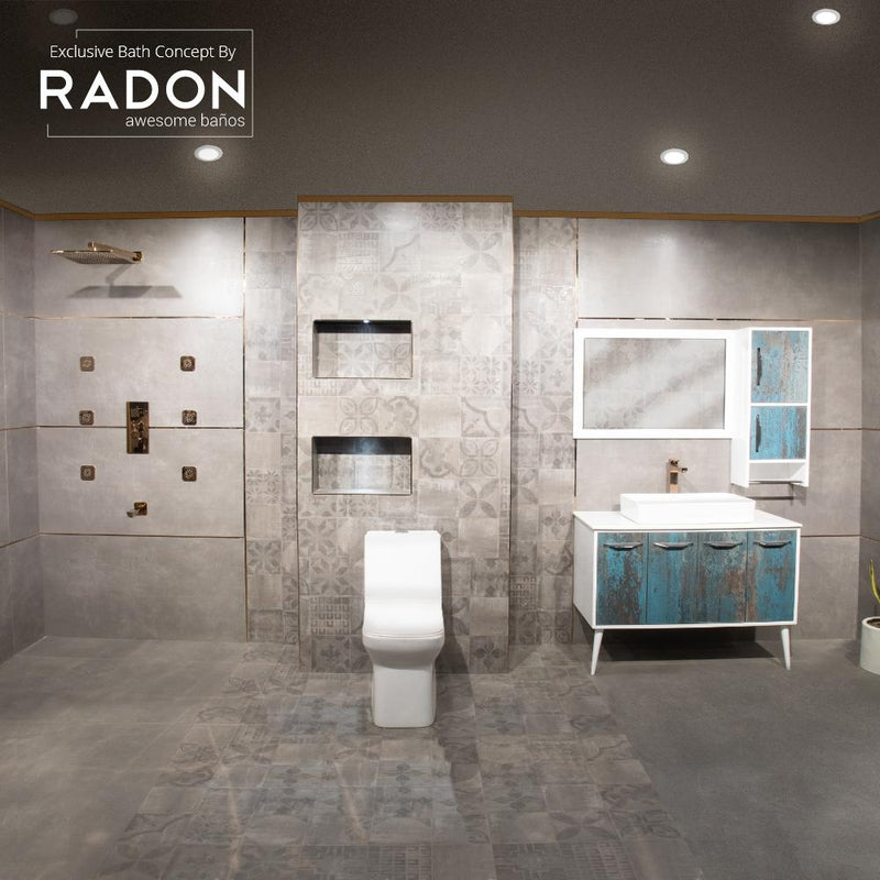 Modern Moroccan Trails - Inspired Bathroom Design by Radon