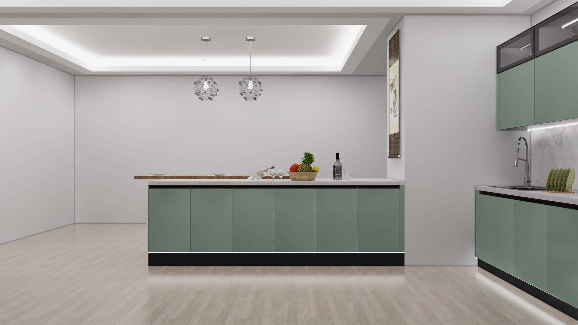 Island Modular Kitchen - Radon India-- Island Modular Kitchen-  Radon India