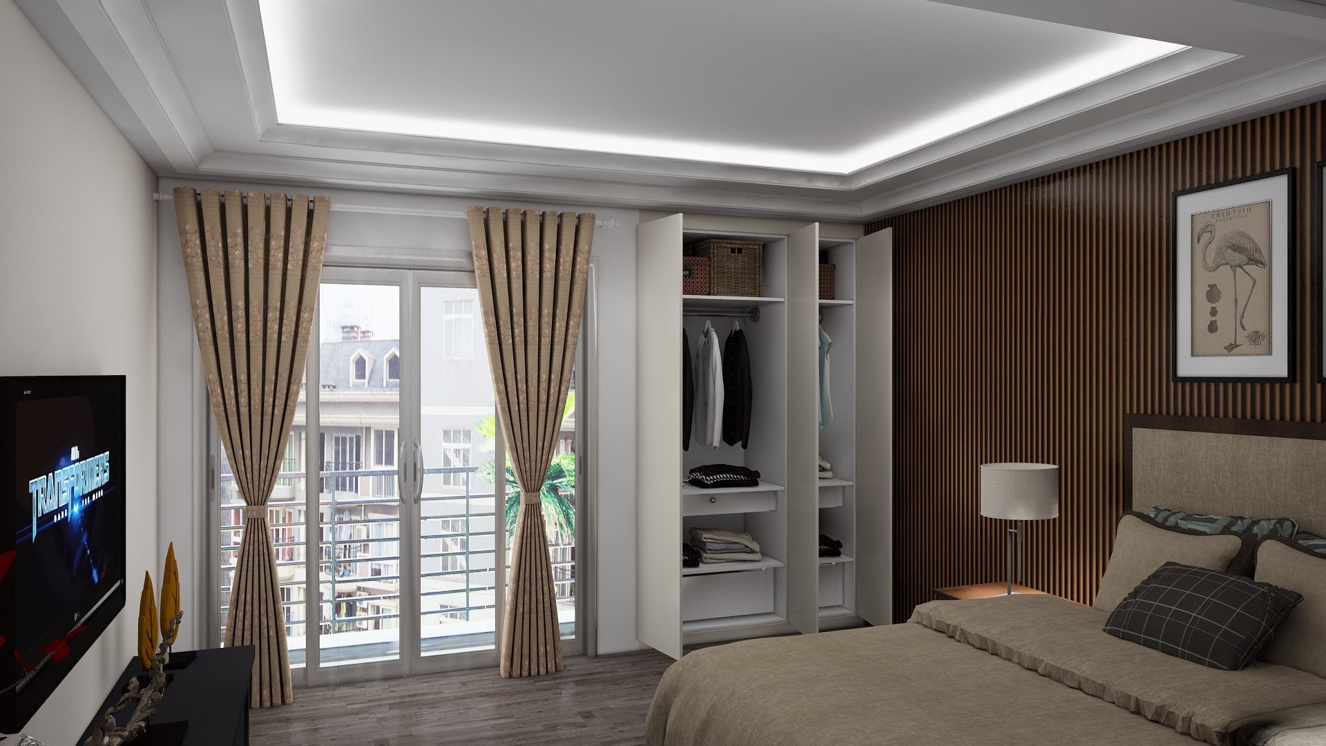 Wardrobe Design 1 - Radon India-- Wardrobe Design 1-  Radon India