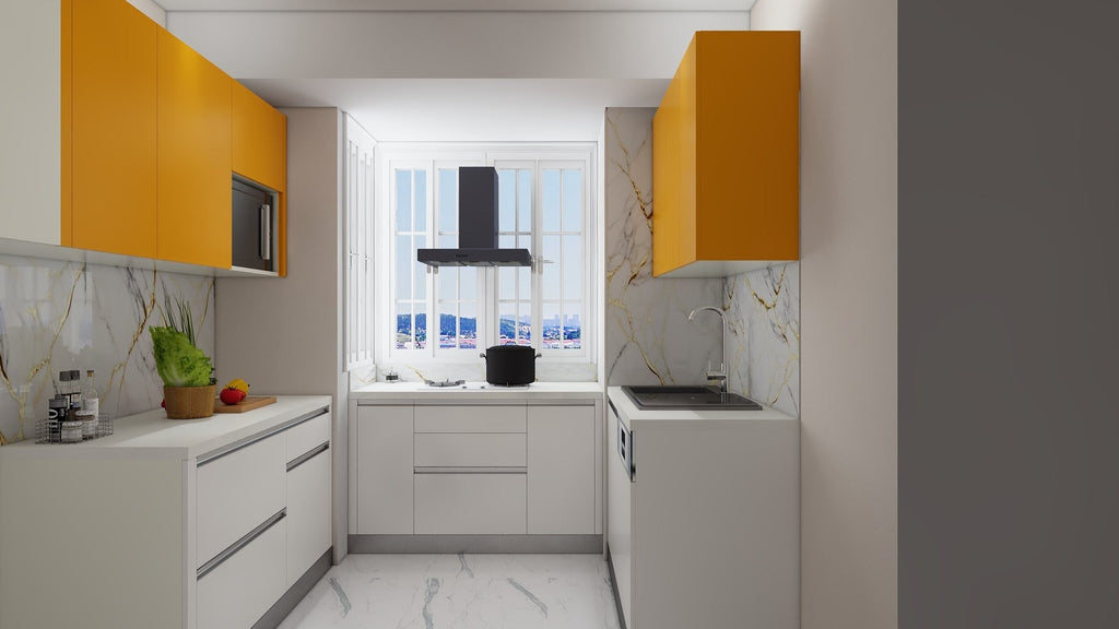 U shaped Modular Kitchen - Radon India-- U shaped Modular Kitchen-  Radon India