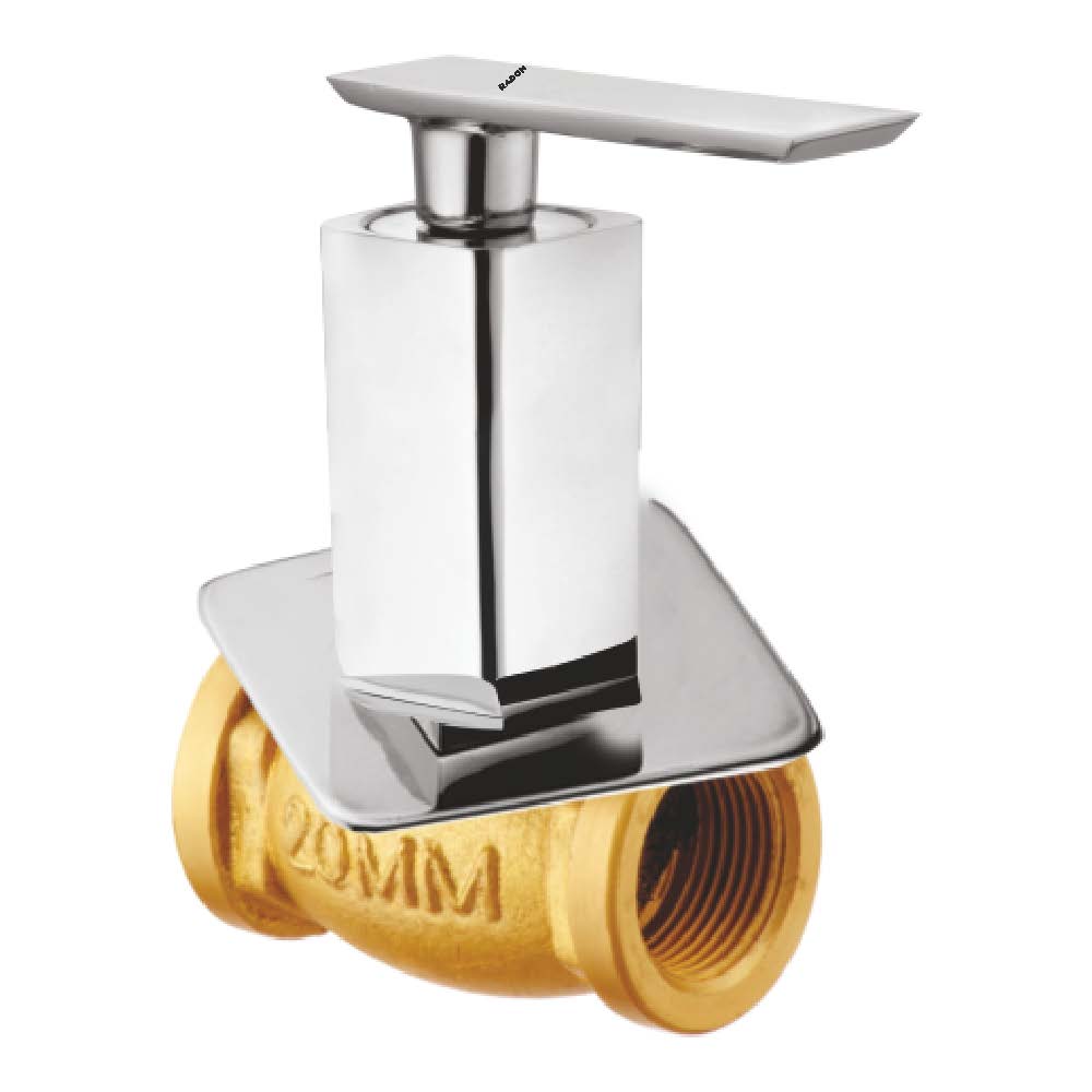 GRANDE CONCEALED STOP COCK 20MM (CHROME) - Radon India-- GRANDE CONCEALED STOP COCK 20MM (CHROME)-  Radon India