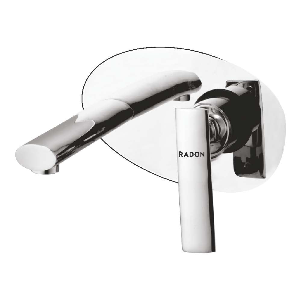 BENZ CONCEALED BASIN MIXER BODY & UPPER TRIM (CHROME) - Radon India-- BENZ CONCEALED BASIN MIXER BODY & UPPER TRIM (CHROME)-  Radon India