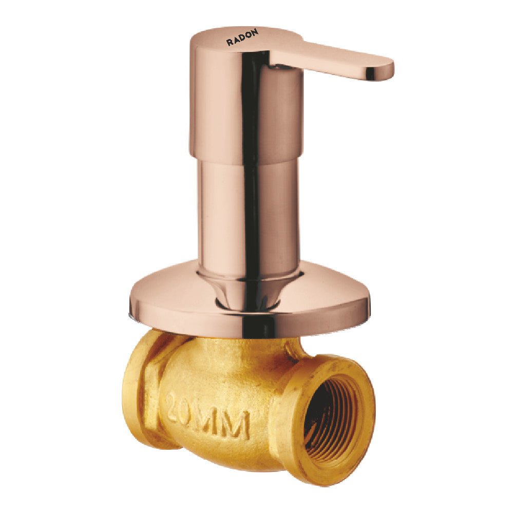 OPEL CONCEALED STOP COCK 15MM (ROSE GOLD) - Radon India-- OPEL CONCEALED STOP COCK 15MM (ROSE GOLD)-  Radon India