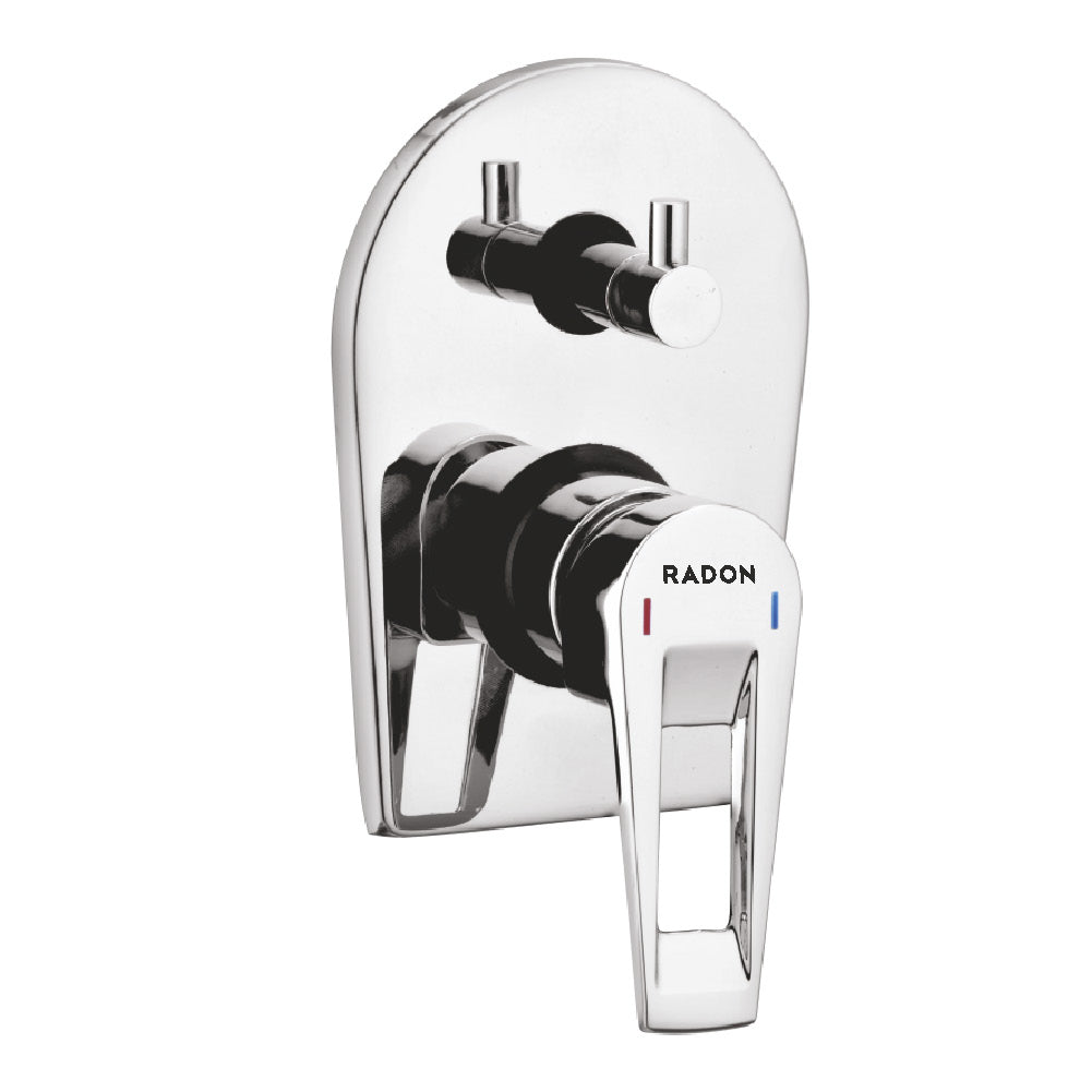 EDGE DIVERTER FIVE WAY BODY & UPPER TRIM (CHROME) - Radon India-- EDGE DIVERTER FIVE WAY BODY & UPPER TRIM (CHROME)-  Radon India