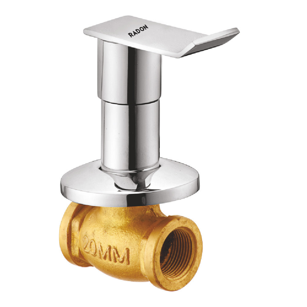 SEA CONCEALED STOP COCK 20MM (CHROME) - Radon India-- SEA CONCEALED STOP COCK 20MM (CHROME)-  Radon India