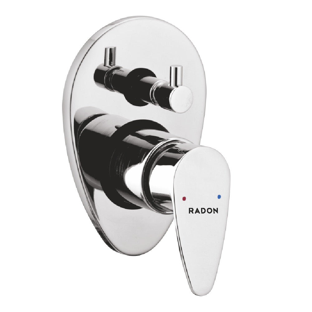 VINNIE DIVERTER BODY & UPPER TRIM (CHROME) - Radon India-- VINNIE DIVERTER BODY & UPPER TRIM (CHROME)-  Radon India