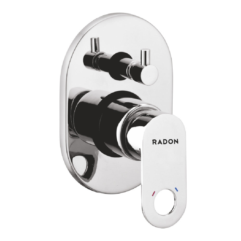 AAURA DIVERTER HIGH FLOW BODY & UPPER TRIM (CHROME) - Radon India-- AAURA DIVERTER HIGH FLOW BODY & UPPER TRIM (CHROME)-  Radon India