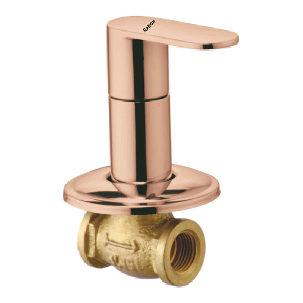 FEVO CONCEALED STOP COCK 15MM (ROSE GOLD) - Radon India-- FEVO CONCEALED STOP COCK 15MM (ROSE GOLD)-  Radon India