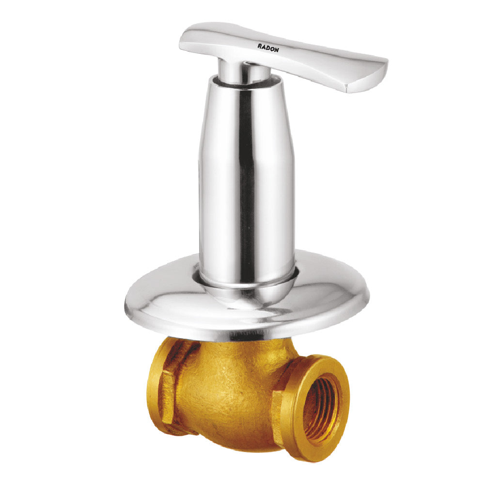 EIGHT CONCEALED STOP COCK 20MM (CHROME) - Radon India-- EIGHT CONCEALED STOP COCK 20MM (CHROME)-  Radon India