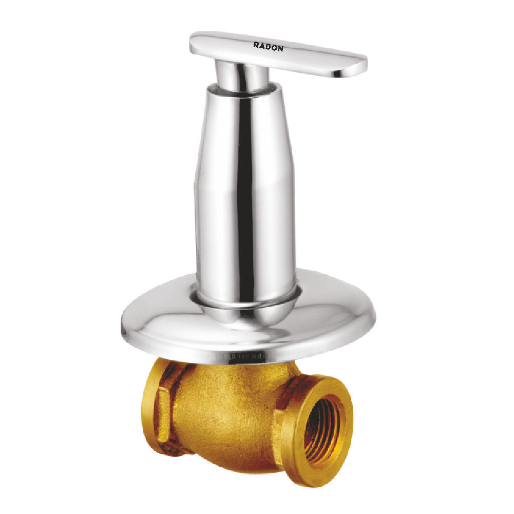 CASA CONCEALED STOP COCK 20MM (CHROME) - Radon India-- CASA CONCEALED STOP COCK 20MM (CHROME)-  Radon India
