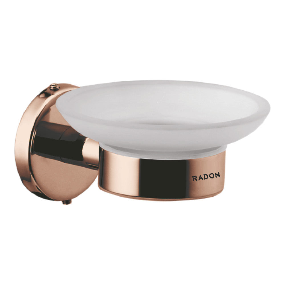CONTI SOAP DISH (ROSE GOLD) - Radon India-- CONTI SOAP DISH (ROSE GOLD)-  Radon India