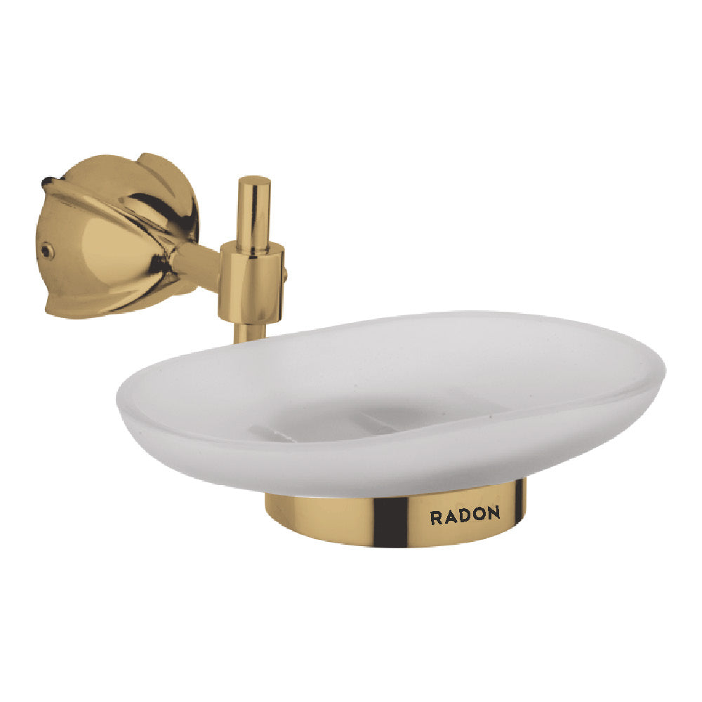 BLOOM BRASSO SOAP DISH (BRASS) - Radon India-- BLOOM BRASSO SOAP DISH (BRASS)-  Radon India