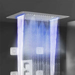 MULTI FUNCTION MULTI LED LIGHTS SHOWER (CHROME) - Radon India-- MULTI FUNCTION MULTI LED LIGHTS SHOWER (CHROME)-  Radon India