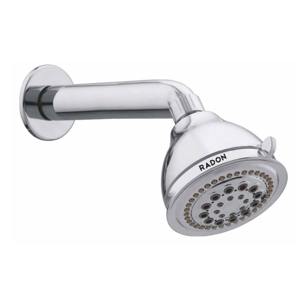 BUDGET OVERHEAD MULTI FLOW SHOWER 4x4 (CHROME) - Radon India-- BUDGET OVERHEAD MULTI FLOW SHOWER 4x4 (CHROME)-  Radon India