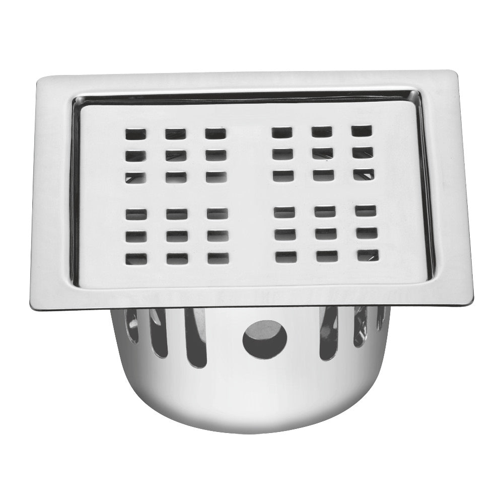 SS CHESS COCKROACH FLOOR DRAIN 5x5 - Radon India-- SS CHESS COCKROACH FLOOR DRAIN 5x5-  Radon India