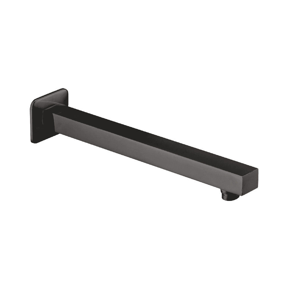 SQUARE SHOWER ARM BRASS 24 (BLACK) - Radon India-- SQUARE SHOWER ARM BRASS 24 (BLACK)-  Radon India