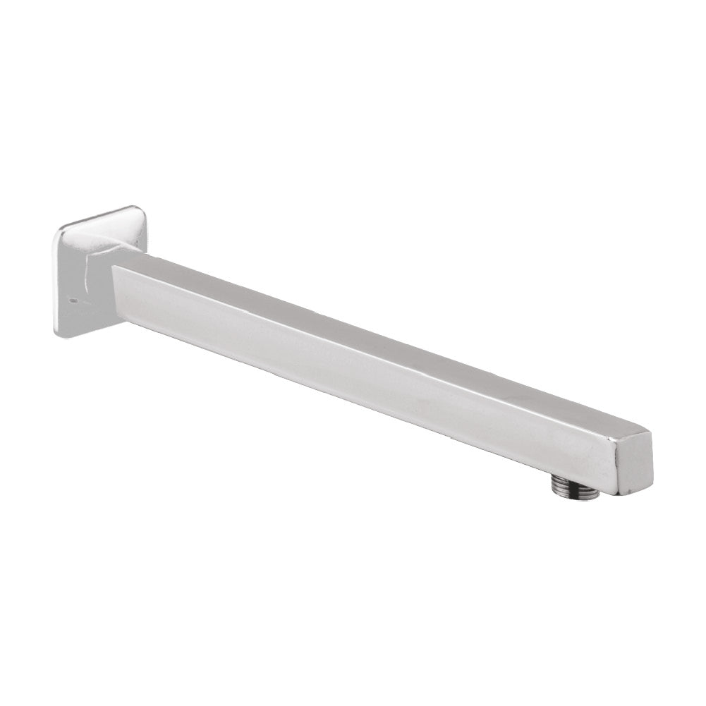 SQUARE SHOWER ARM BRASS 12 (CHROME) - Radon India-- SQUARE SHOWER ARM BRASS 12 (CHROME)-  Radon India