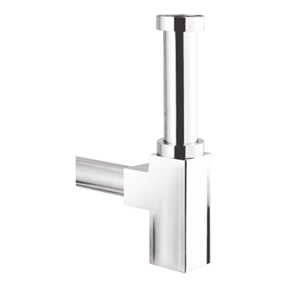BOTTLE TRAP SQUARE (CHROME) - Radon India-- BOTTLE TRAP SQUARE (CHROME)-  Radon India