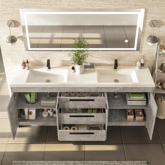 Cubix 60" & 72" Vanity - Radon India-- Cubix 60" & 72" Vanity-  Radon India