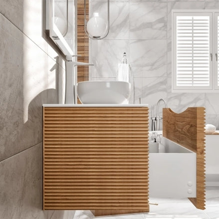 Elegant 36" Vanity - Wood - Radon India-- Elegant 36" Vanity - Wood-  Radon India