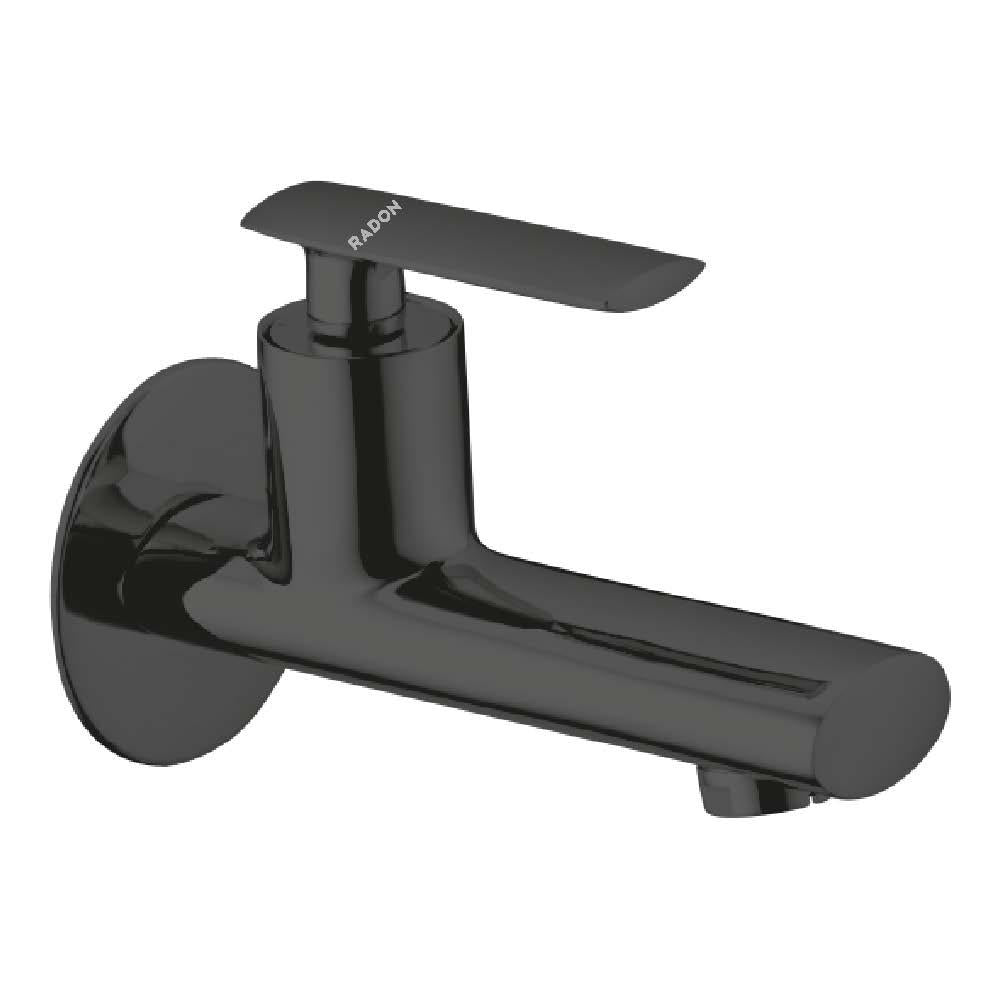 BENZ BIB COCK LONG WITH FLANGE (BLACK) - Radon India-- BENZ BIB COCK LONG WITH FLANGE (BLACK)-  Radon India