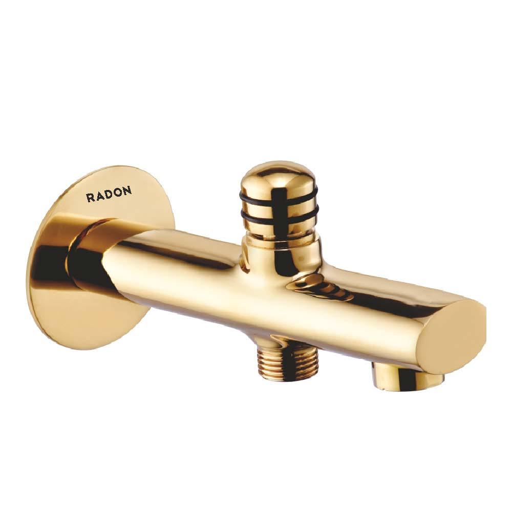 BENZ TIP-TON SPOUT WITH FLANGE (GOLD) - Radon India-- BENZ TIP-TON SPOUT WITH FLANGE (GOLD)-  Radon India