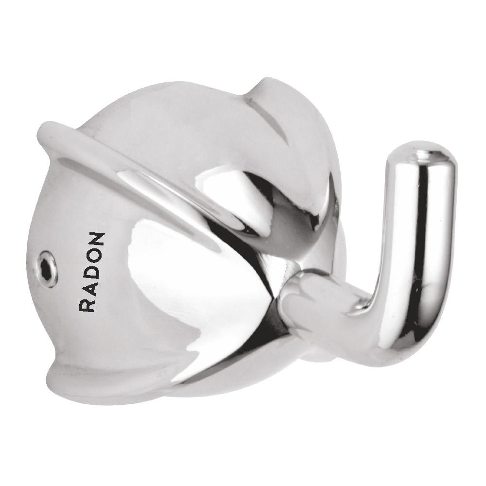 BLOOM ROBE HOOK (CHROME) - Radon India-- BLOOM ROBE HOOK (CHROME)-  Radon India