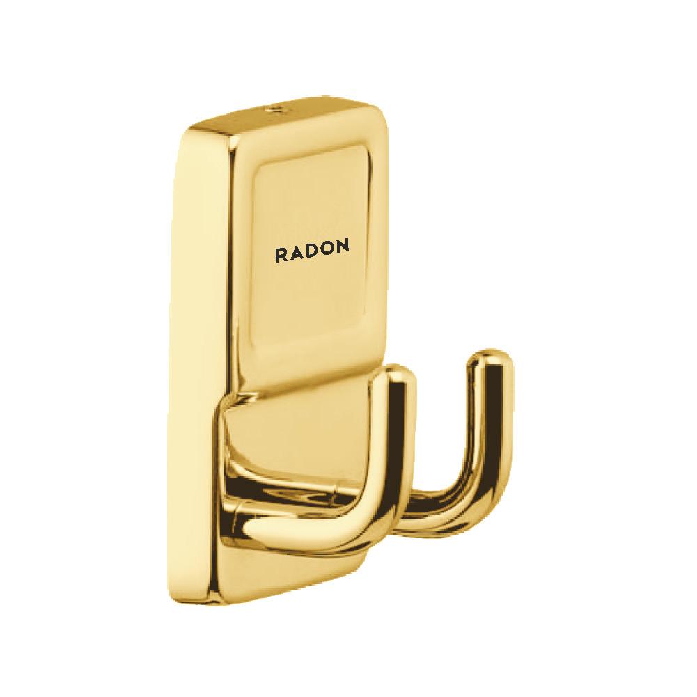 CARRE ROBE HOOK (GOLD) - Radon India-- CARRE ROBE HOOK (GOLD)-  Radon India