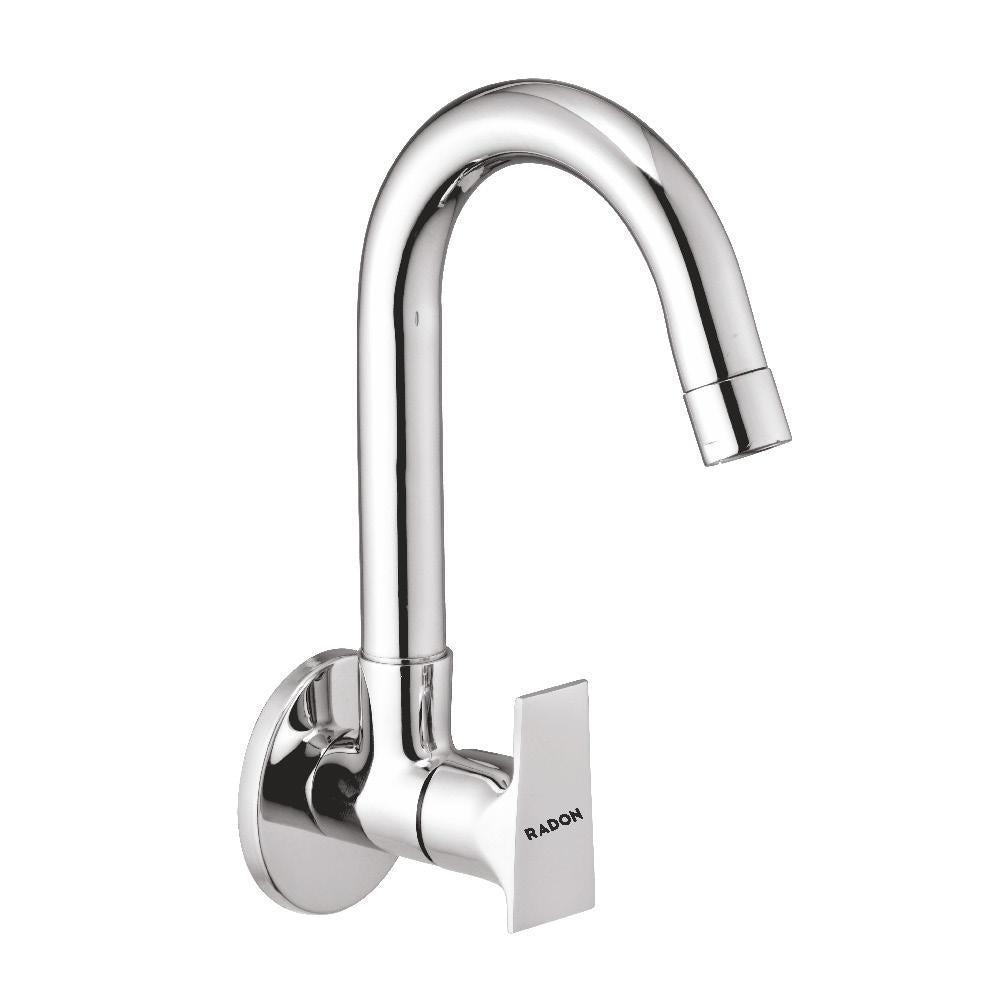 CETO SINK COCK WITH FLANGE (CHROME) - Radon India-- CETO SINK COCK WITH FLANGE (CHROME)-  Radon India