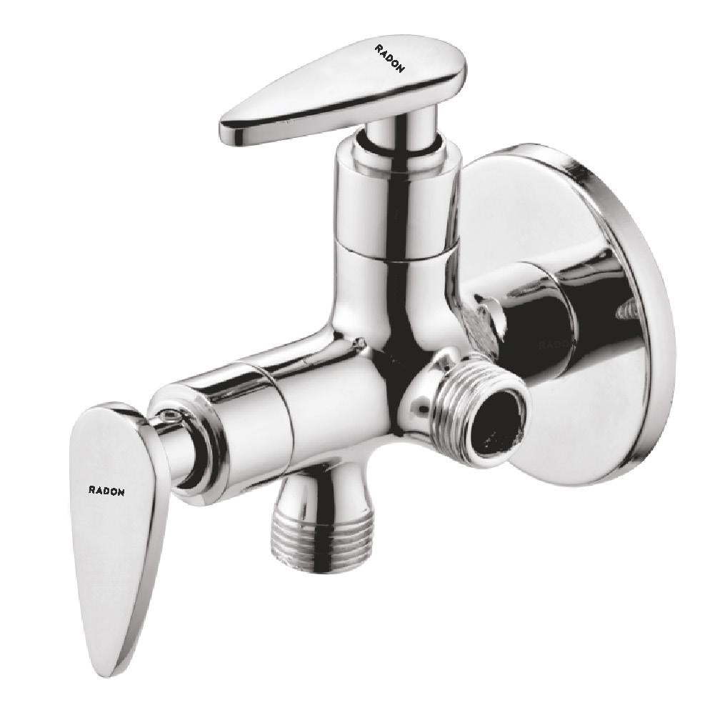 DEW 2 WAY ANGLE COCK (CHROME) - Radon India-- DEW 2 WAY ANGLE COCK (CHROME)-  Radon India