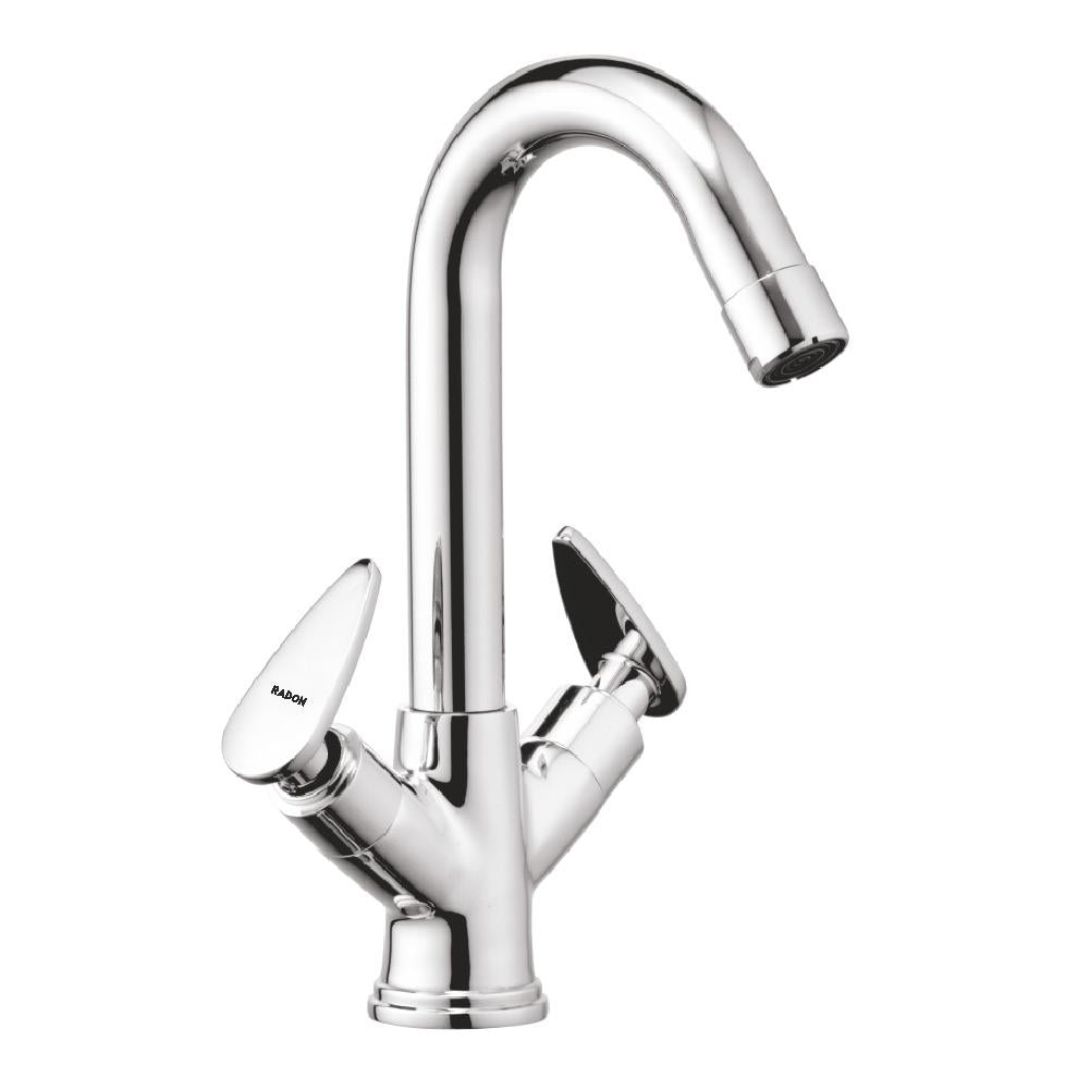 DEW CENTER HOLE BASIN MIXER (CHROME) - Radon India-- DEW CENTER HOLE BASIN MIXER (CHROME)-  Radon India