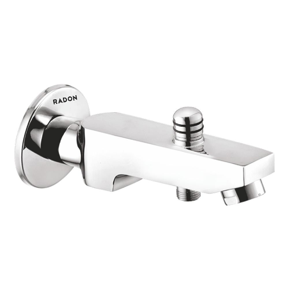 EDGE TIP-TON SPOUT WITH FLANGE (CHROME) - Radon India-- EDGE TIP-TON SPOUT WITH FLANGE (CHROME)-  Radon India