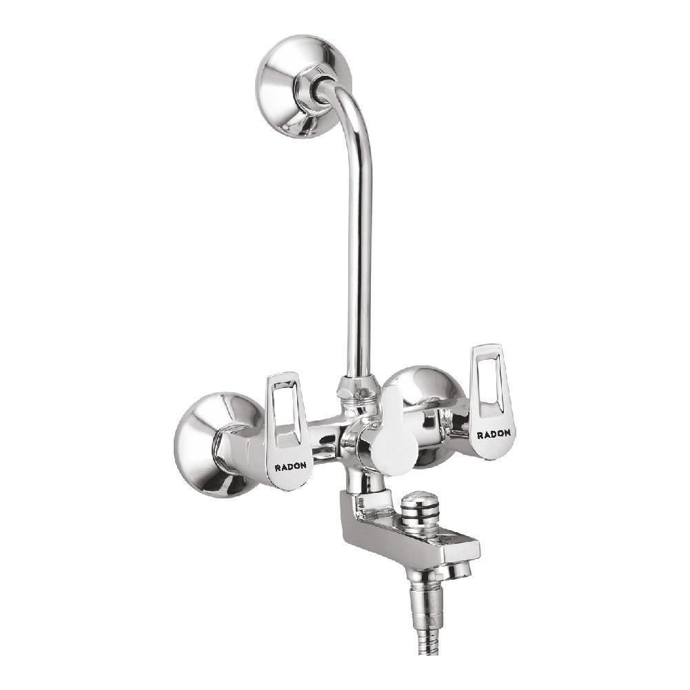 EDGE WALL MIXER 3 IN 1 (CHROME) - Radon India-- EDGE WALL MIXER 3 IN 1 (CHROME)-  Radon India