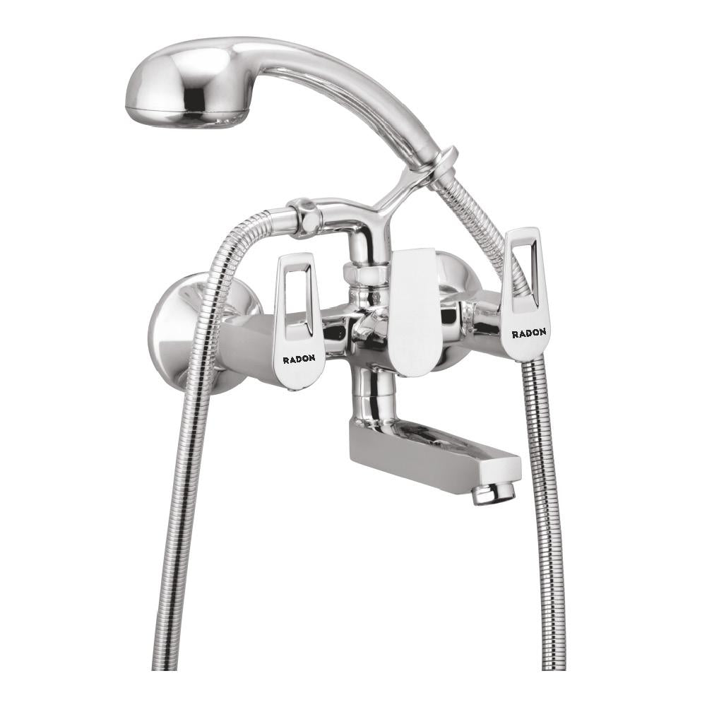EDGE WALL MIXER TELEPHONIC WITH CRUTCH (CHROME) - Radon India-- EDGE WALL MIXER TELEPHONIC WITH CRUTCH (CHROME)-  Radon India