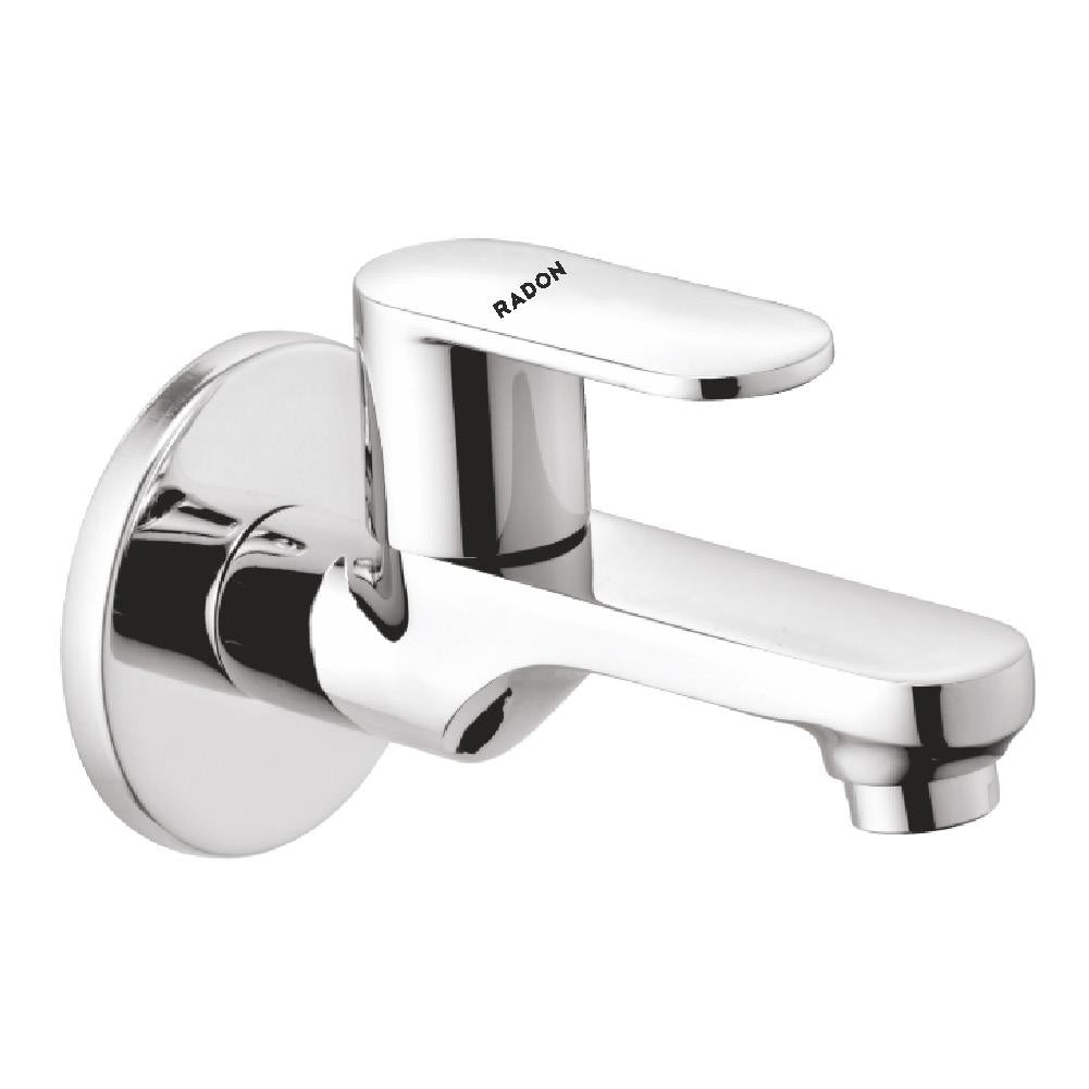 FEVO BIB COCK WITH FLANGE (CHROME) - Radon India-- FEVO BIB COCK WITH FLANGE (CHROME)-  Radon India