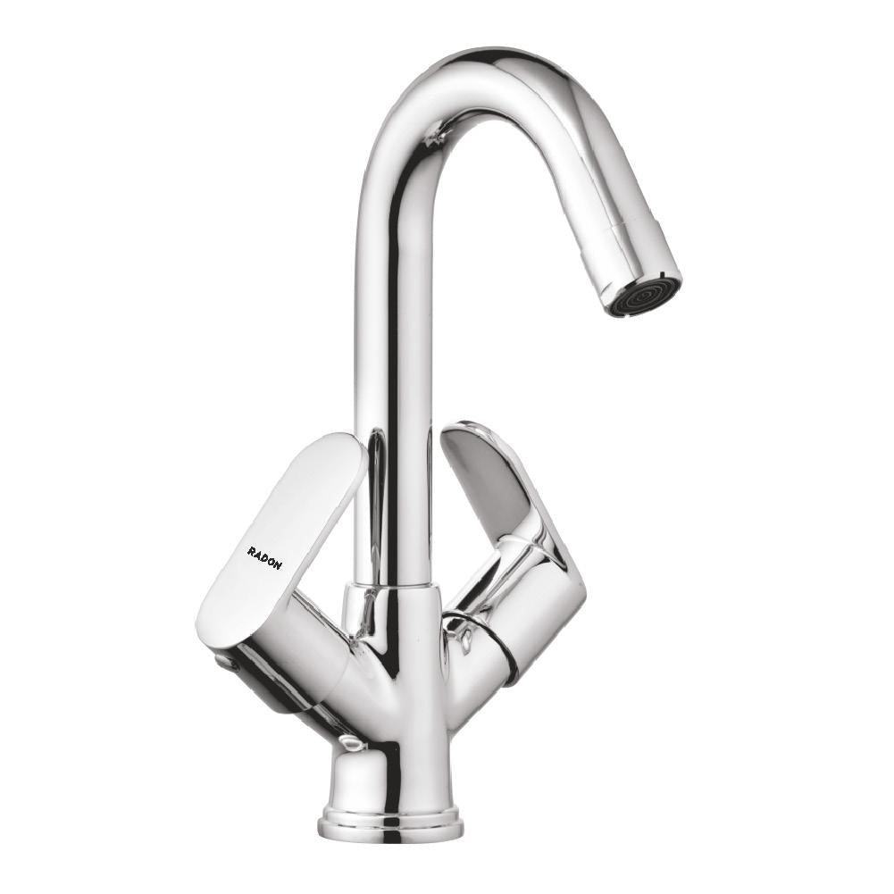FEVO CENTER HOLE BASIN MIXER (CHROME) - Radon India-- FEVO CENTER HOLE BASIN MIXER (CHROME)-  Radon India