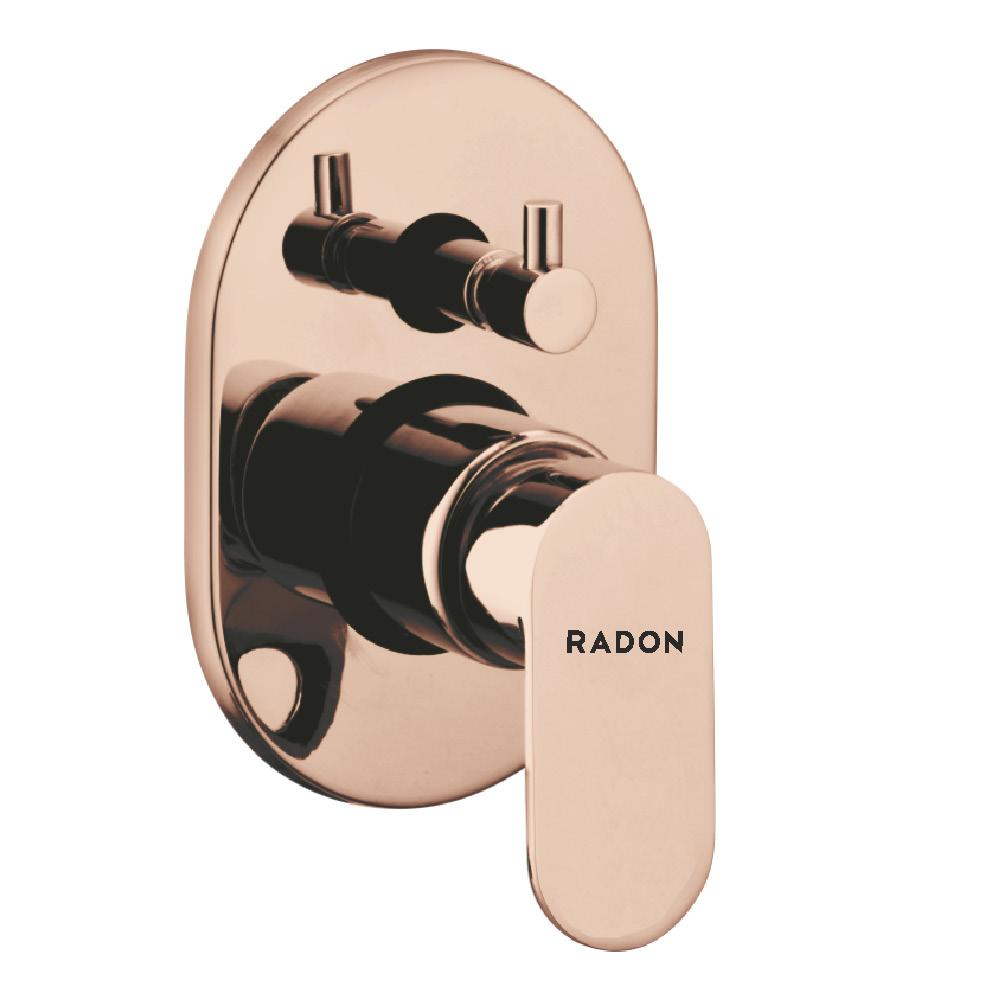 FEVO DIVERTER (ROSE GOLD) - Radon India-- FEVO DIVERTER (ROSE GOLD)-  Radon India