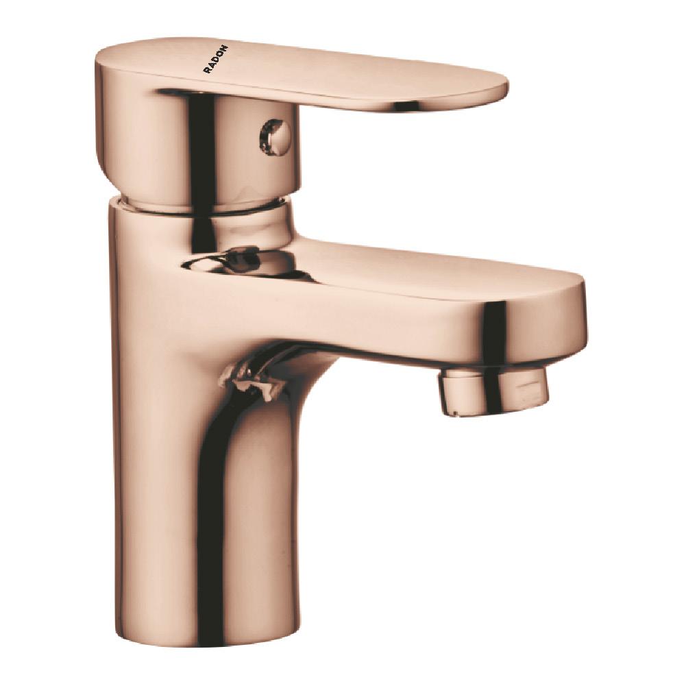 FEVO SINGLE LEVER BASIN MIXER (ROSE GOLD) - Radon India-- FEVO SINGLE LEVER BASIN MIXER (ROSE GOLD)-  Radon India
