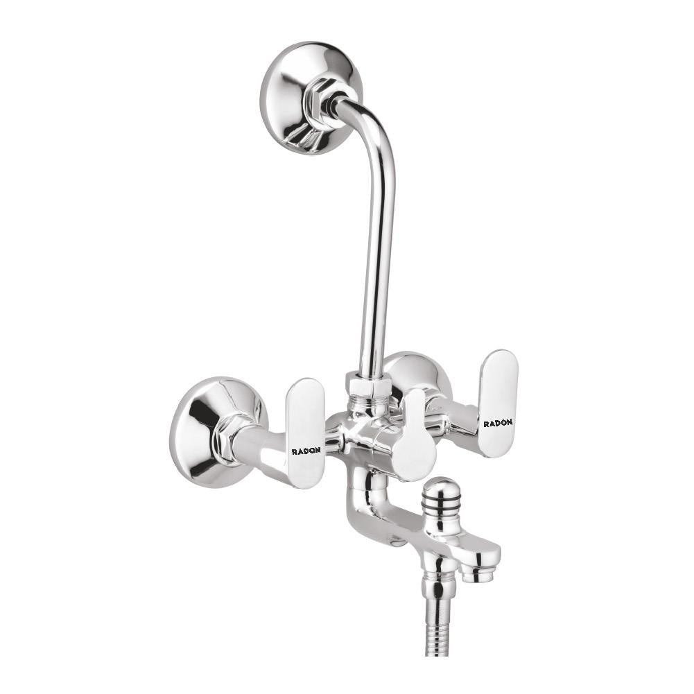 FEVO WALL MIXER 3 IN 1 (CHROME) - Radon India-- FEVO WALL MIXER 3 IN 1 (CHROME)-  Radon India