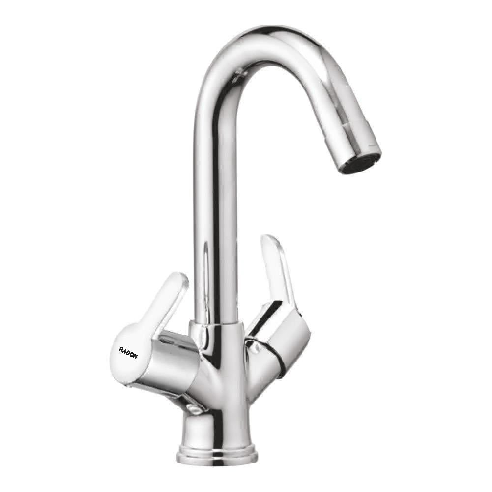 FUZION CENTER HOLE LEVER BASIN (CHROME) - Radon India-- FUZION CENTER HOLE LEVER BASIN (CHROME)-  Radon India