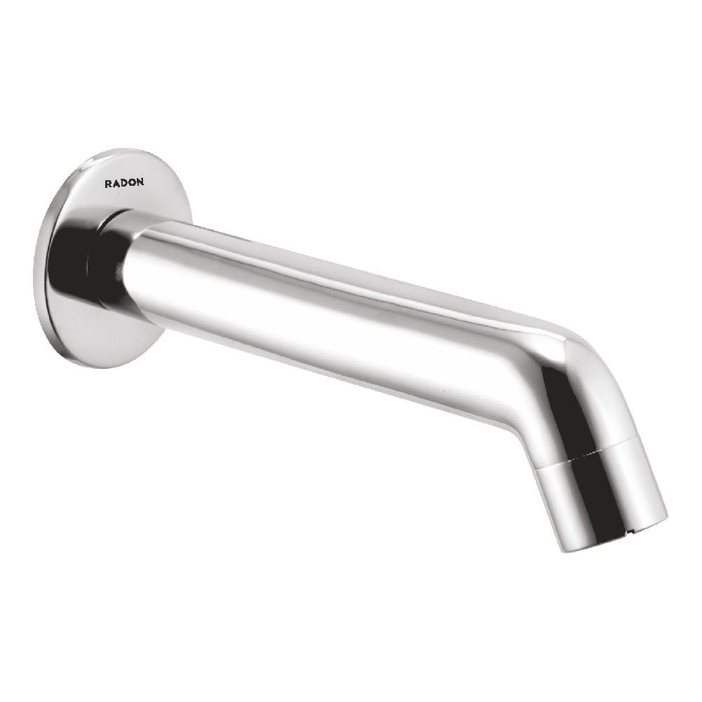 FUZION PLAIN SPOUT WITH FLANGE (CHROME) - Radon India-- FUZION PLAIN SPOUT WITH FLANGE (CHROME)-  Radon India