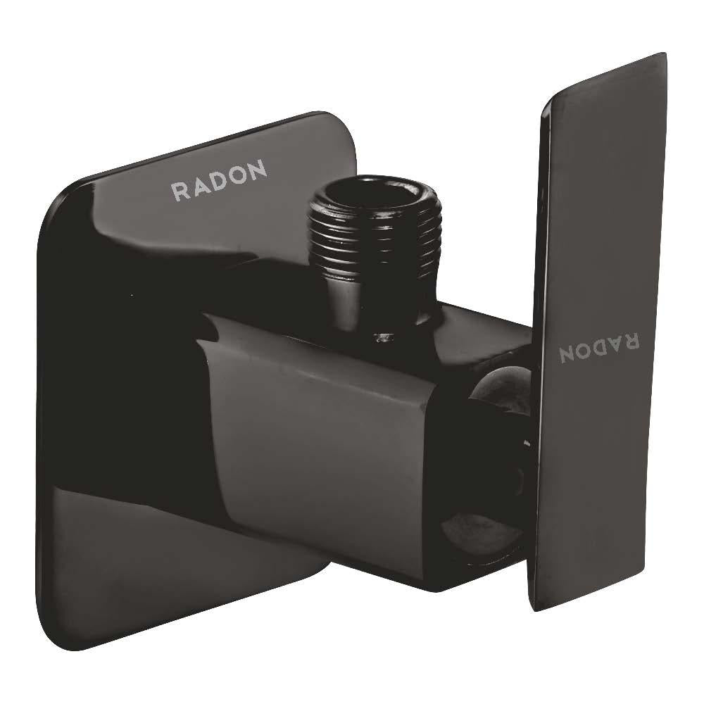 GRANDE ANGLE COCK WITH FLANGE (BLACK) - Radon India-- GRANDE ANGLE COCK WITH FLANGE (BLACK)-  Radon India