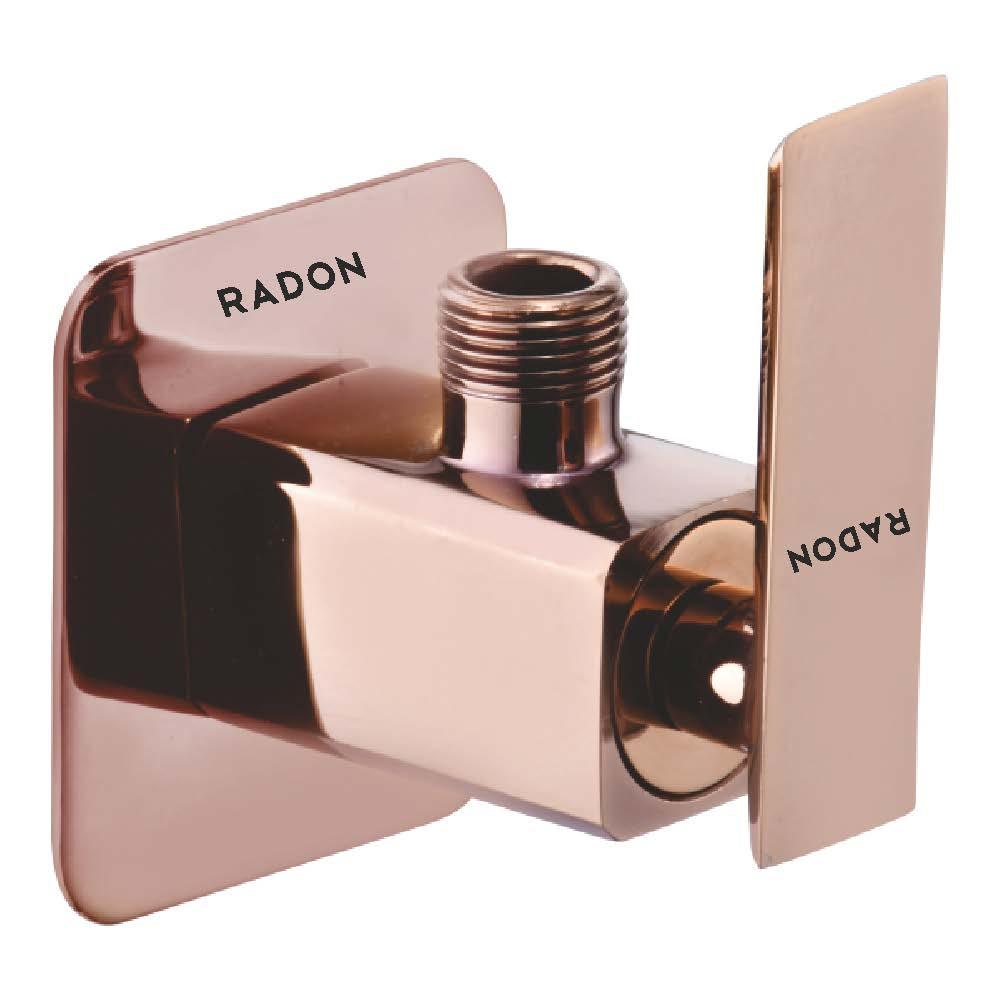 GRANDE ANGLE COCK WITH FLANGE (ROSE GOLD) - Radon India-- GRANDE ANGLE COCK WITH FLANGE (ROSE GOLD)-  Radon India