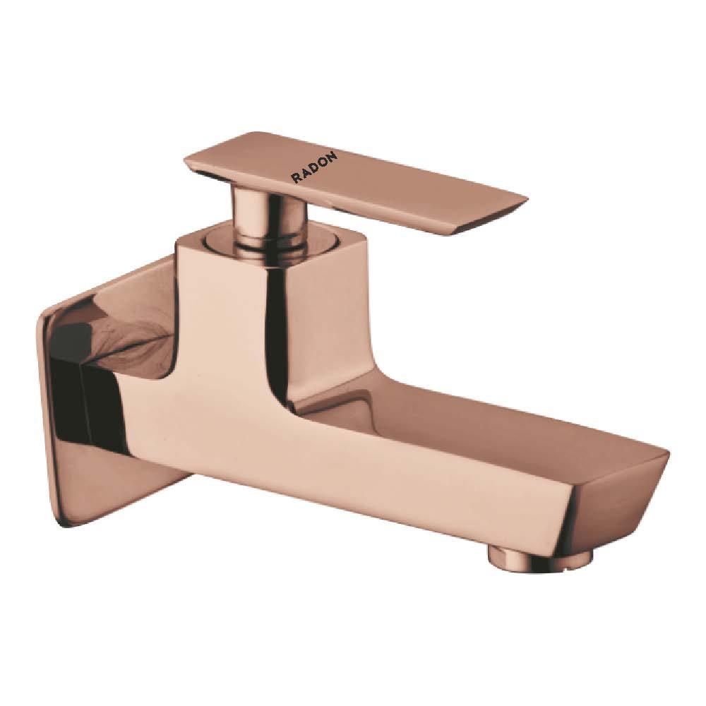 GRANDE BIB COCK LONG WITH FLANGE (ROSE GOLD) - Radon India-- GRANDE BIB COCK LONG WITH FLANGE (ROSE GOLD)-  Radon India