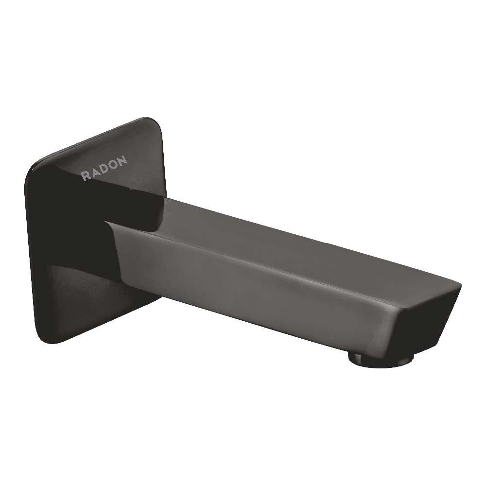 GRANDE PLAIN SPOUT WITH FLANGE (BLACK) - Radon India-- GRANDE PLAIN SPOUT WITH FLANGE (BLACK)-  Radon India