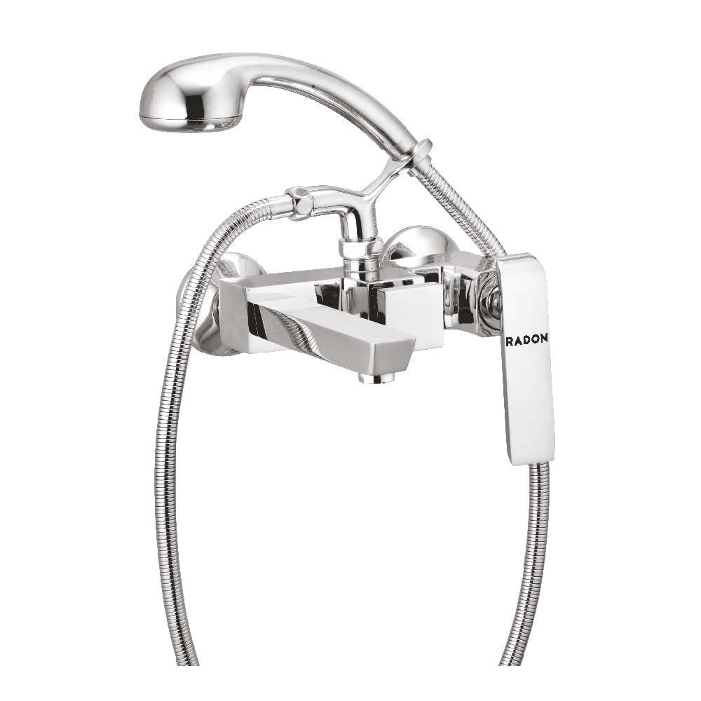 GRANDE SINGLE LEVER WALL MIXER WITH CRUTCH (CHROME) - Radon India-- GRANDE SINGLE LEVER WALL MIXER WITH CRUTCH (CHROME)-  Radon India