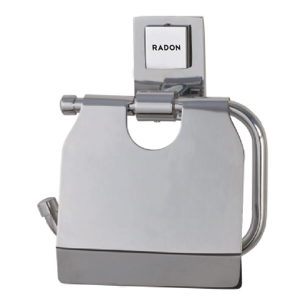 ONIX TOILET PAPER HOLDER WITH FLAP (CHROME) - Radon India-- ONIX TOILET PAPER HOLDER WITH FLAP (CHROME)-  Radon India