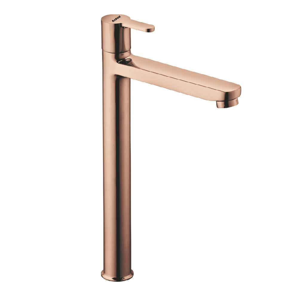 OPEL TALL PILLAR COCK (ROSE GOLD) - Radon India-- OPEL TALL PILLAR COCK (ROSE GOLD)-  Radon India