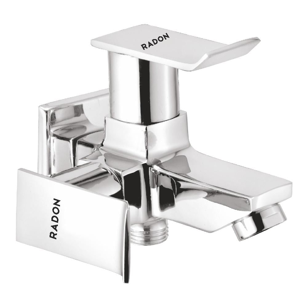 SEA 2 WAY BIB COCK WITH FLANGE (CHROME) - Radon India-- SEA 2 WAY BIB COCK WITH FLANGE (CHROME)-  Radon India