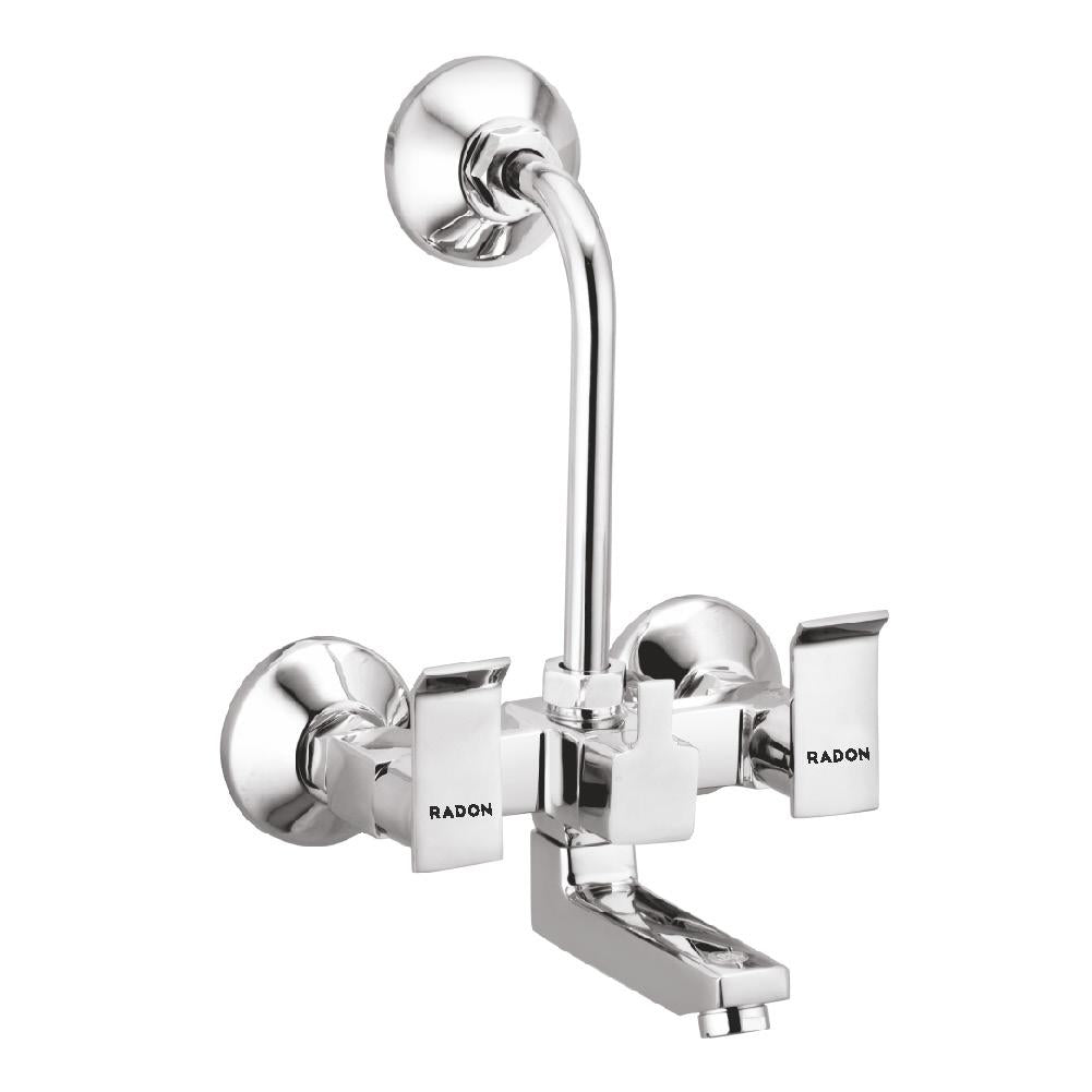 SEA WALL MIXER TELEPHONIC WITH L-BEND (CHROME) - Radon India-- SEA WALL MIXER TELEPHONIC WITH L-BEND (CHROME)-  Radon India